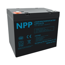 NPP Power Lithiumbatteri 12V/70Ah (Bluetooth)